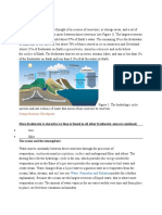 Hydrologic Cycle: Groundwater Sediments Surface