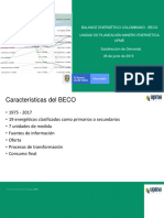 Balance Energético Colombiano PDF