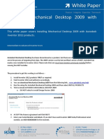 Autodesk Mechanical Desktop 2009 With Inventor 2012