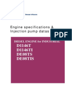 Doosan - Spesifikasi Pompa Injeksi Untuk Mesin Diese