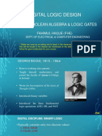 Boolean Algebra & Logic Gates