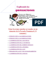 Explicando Las Dispensaciones