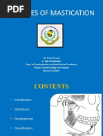 Muscles of Mastication PPT PG 1st Yr