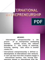 Internationalentrepreneursh