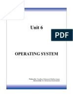 Unit 6: Operating System