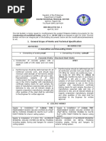 General Scope of Works and Technical Specification: Davao Regional Medical Center