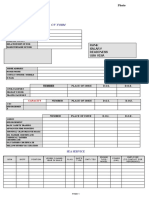 C/V Form: Number Place of Issue D.O.I. D.O.E