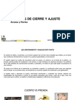 Sistema de Cierres y Ajustes PDF