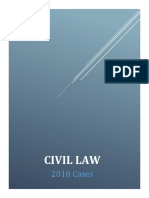 CivilLaw CaseDigests 2018