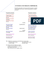 The Sequence of Tenses