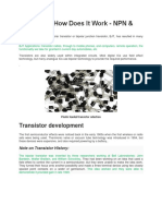 Transistor: How Does It Work - NPN & PNP