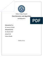 Data Structure and Algorithm: Lab Report#1