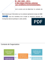 Détermination Des Enjeux Internes Externes Et Les Enjeux Liés Aux Conditions Environnementales