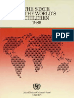 UNICEF: The State of The World's Children 1986