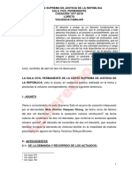 Certificado Médico Legal y Evaluación Psicológica Son Insuficientes para Acreditar Violencia Familiar (Casación 1977-2018, Loreto)