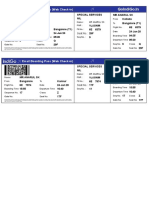 Goindigo - In: Email Boarding Pass (Web Check In)