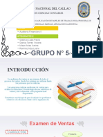 Auditoria de Ventas Grupo 5