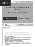 3.1-Procesos de Deformacion Volumétrica - I