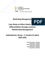 Hilton Case Study Group-2