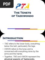 Tenets of Taekwondo