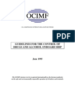 Ocimf - Guidelines For The Control of Drugs and Alcohol Onboard Ship