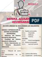 Sistema Acusatorio Adversarial