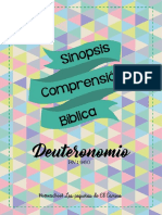 Deuteronomio Comprensión Lectora PDF