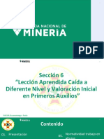 Memorias Caida Diferente Nivel - Valoracion Inicial Primeros Auxilios PDF