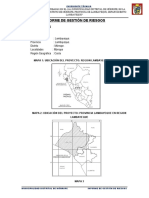 Informe de Gestion de Riesgo - Vias Urbanas - Morrope