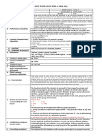 School Grade Level Teacher Learning Area Teaching Date and Time Quarter