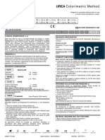 UREA Colorimetric Method