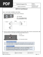 MCTC-IC Card Manual