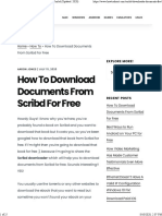 Scribd Downloader - Download Documents From Scribd (Updated. 2020)