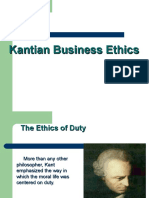 Kantian Ethics