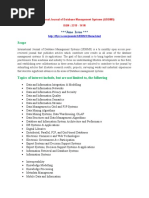 International Journal of Database Management Systems (IJDBMS)