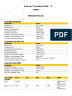 Cat Electronic Technician 2019A v1.0 Status: Parameter Value