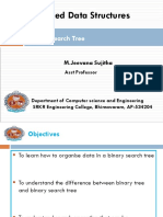 Advanced Data Structures: Binary Search Tree