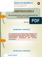 RECOMENDACIONES PARA LA FABRICACION DEL CONCRETO EN OBRA Buscar PDF