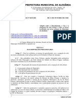 Lei 893-06 Parcelamento de Uso de Solo 11-10-06