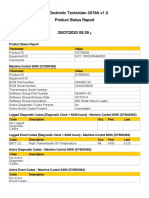 Cat Electronic Technician 2019A v1.0 Product Status Report