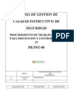 Sistema de Gestion de Calidad Instructivode Seguridad