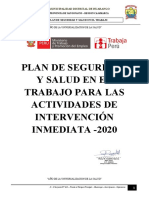 Plan de Seguridad y Salud en El Trabajo