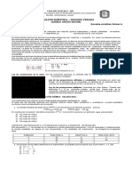 Examen de Química (Noveno y Décimo)