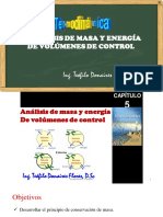 Capítulo 05 Análisis de Masa y Energía de Volúmenes de Control