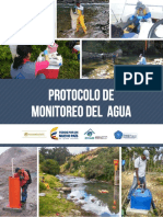 PROTOCOLO DE MONITOREO DEL AGUA - IDEAM - Octubre - 6