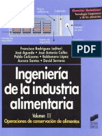 Ingenieria de La Industria Alimentaria Vol III Rodriguez PDF