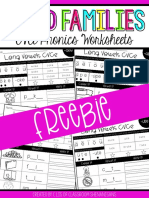 Cvce Phonics Worksheets: Created by C.Lis of Classroom Shenanigans