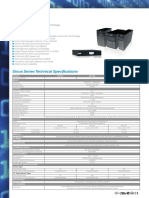 Sinus Series Technical Specifications