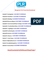 $10K Blueprint PLR Front End Download: Wouldyouliketoprofitwithoutliftingafinger?