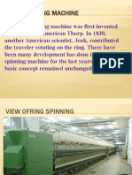 Ring Spinning Machine